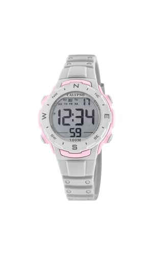 Calypso Digital Crush orologio digitale grigio gomma bimbo