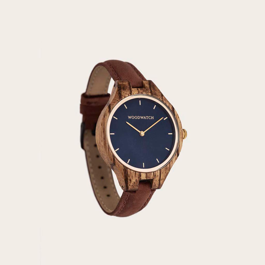 WoodWatch Classic Golden Sky Pecan orologio ulivo