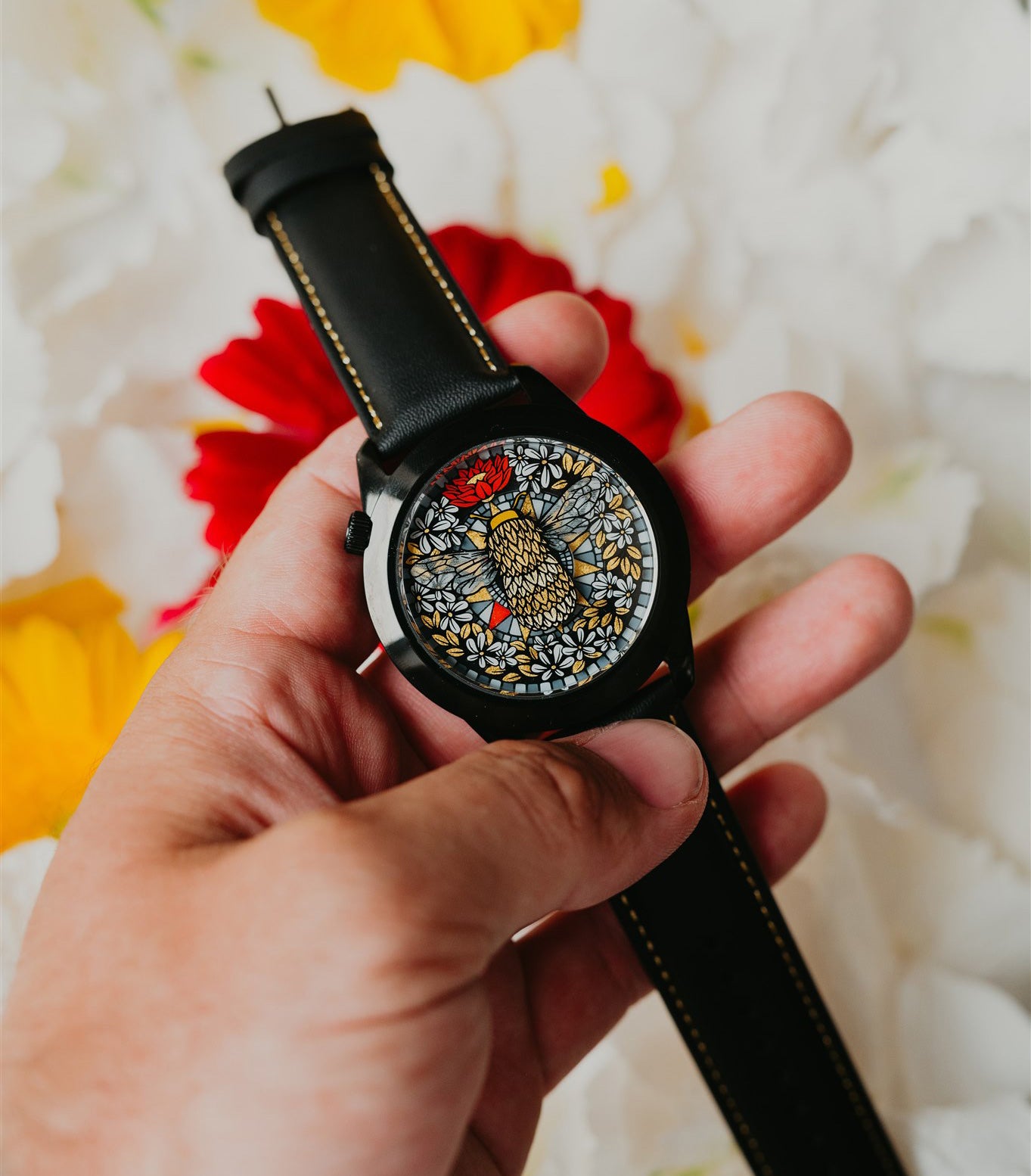 Mr Jones Golden Hour orologio automatico 45mm dorato