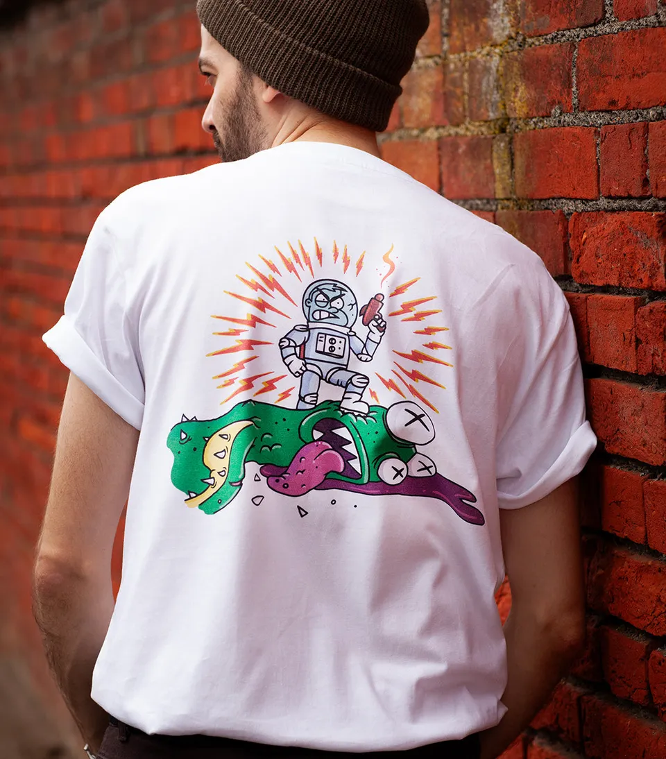 Mr Jones Monster Melter maglietta cotone unisex