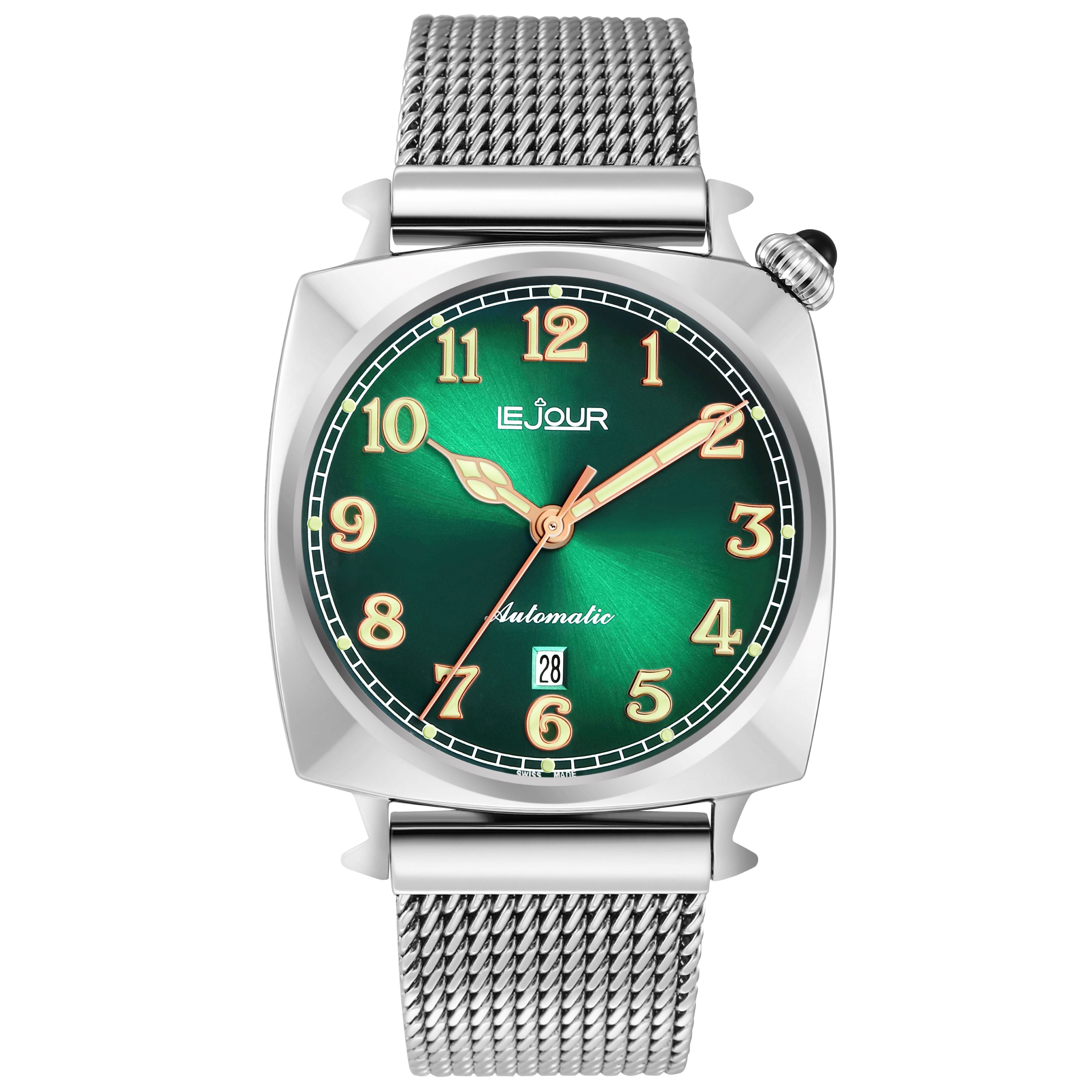 LeJour Heritage LJ-HR-004 orologio automatico verde