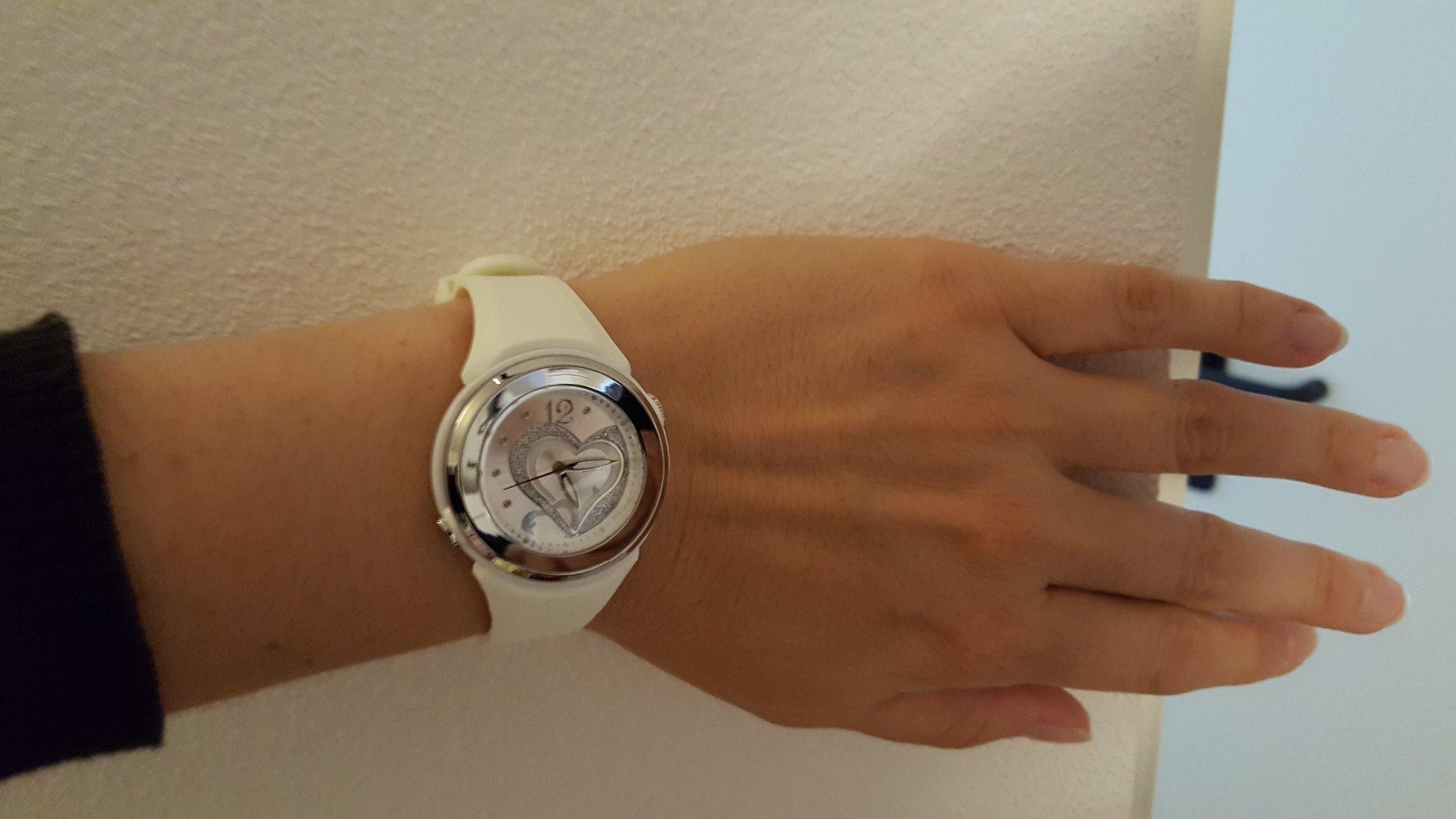 Calypso Basic K5576/1 Orologio Donna Bianco 10 ATM
