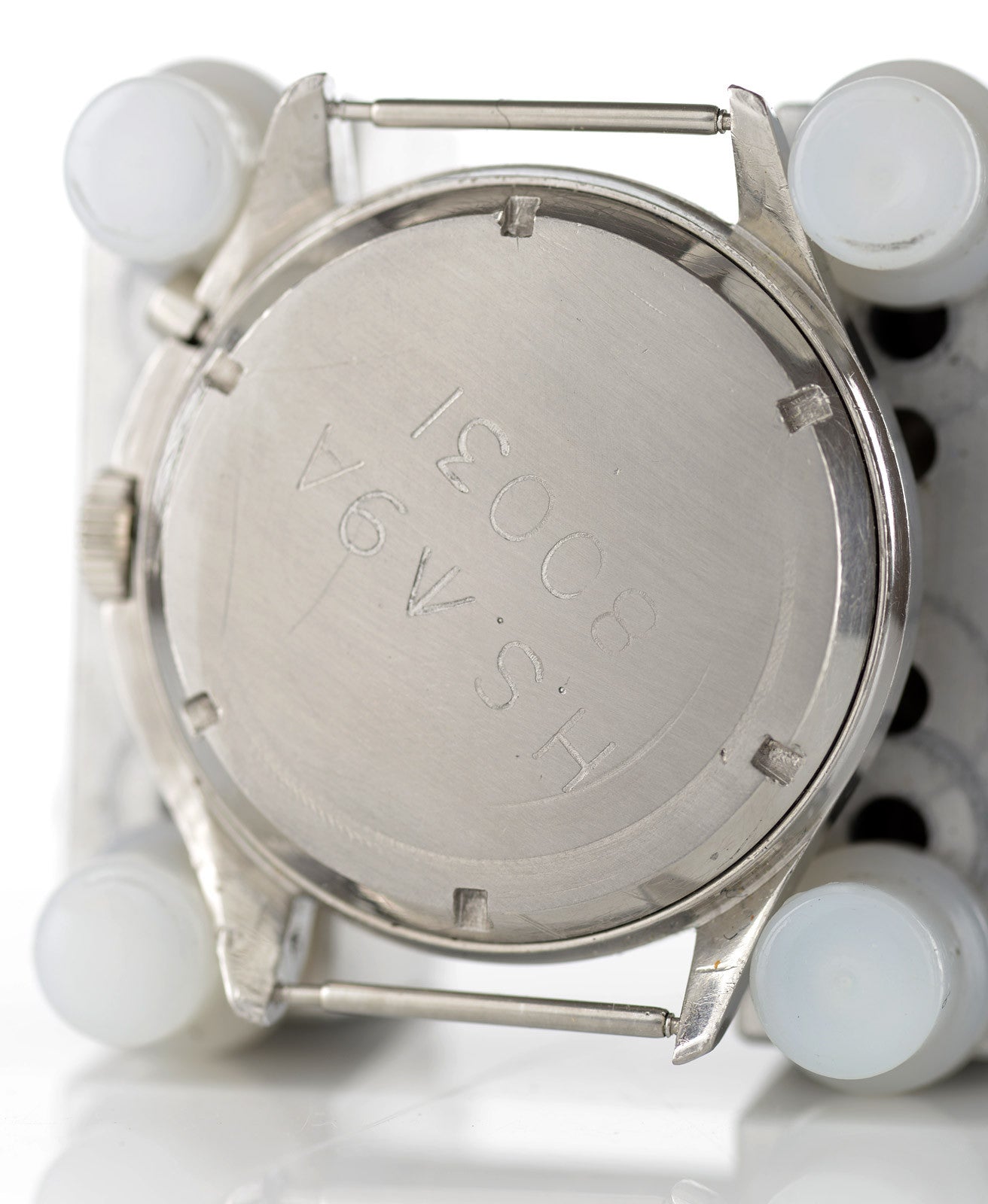 Lemania HS9A cronografo militare 40mm acciaio