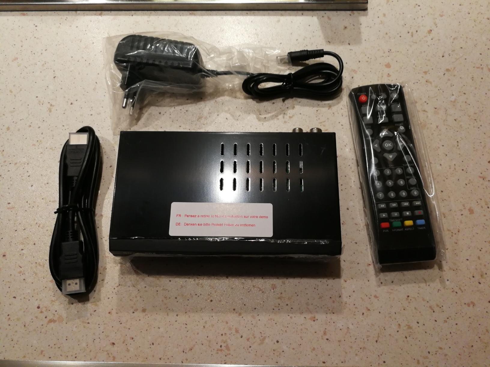 Strom 504 A+ decoder digitale terrestre DVB-T2 nero