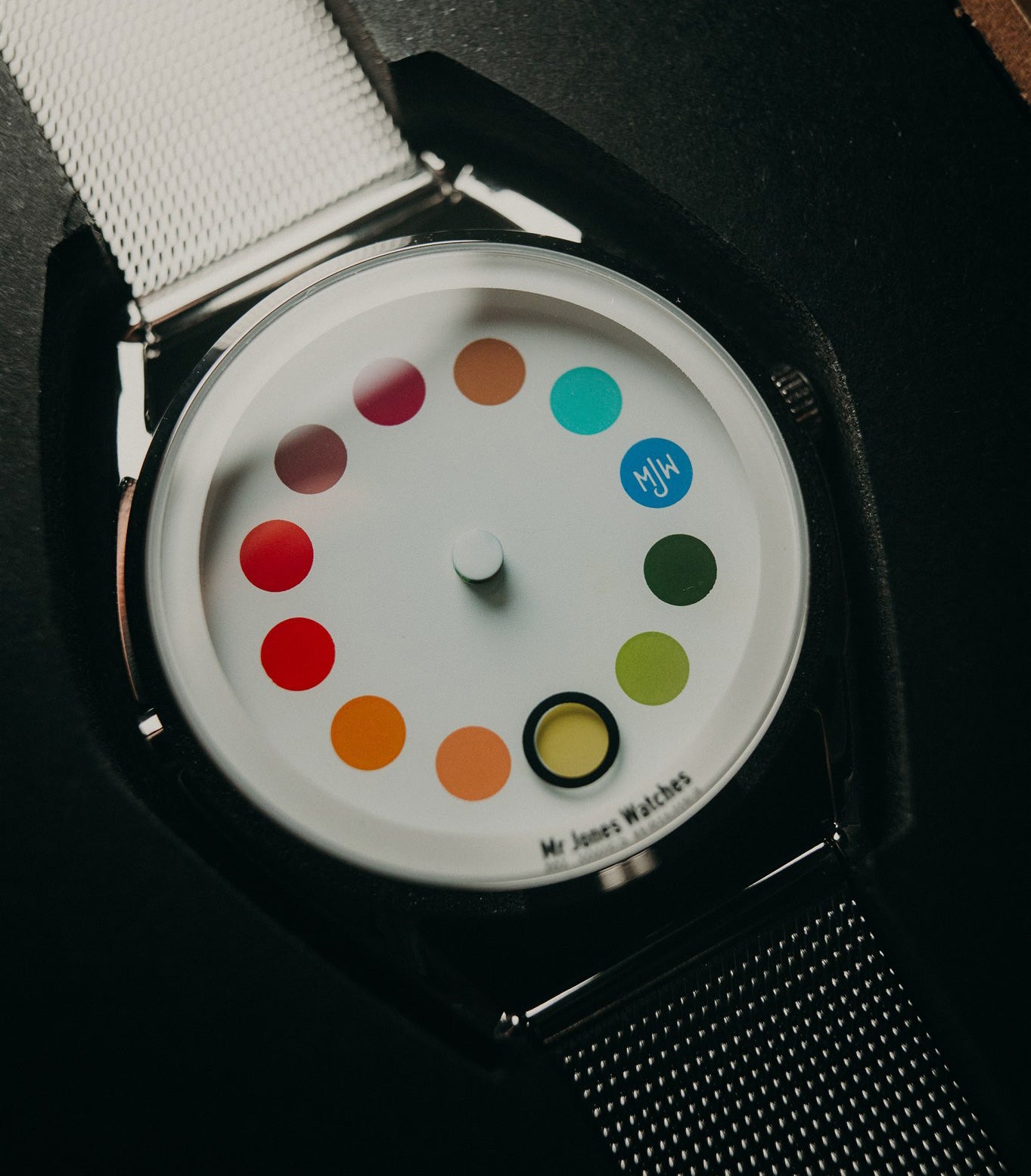 Mr Jones Cyclops orologio design senza lancette