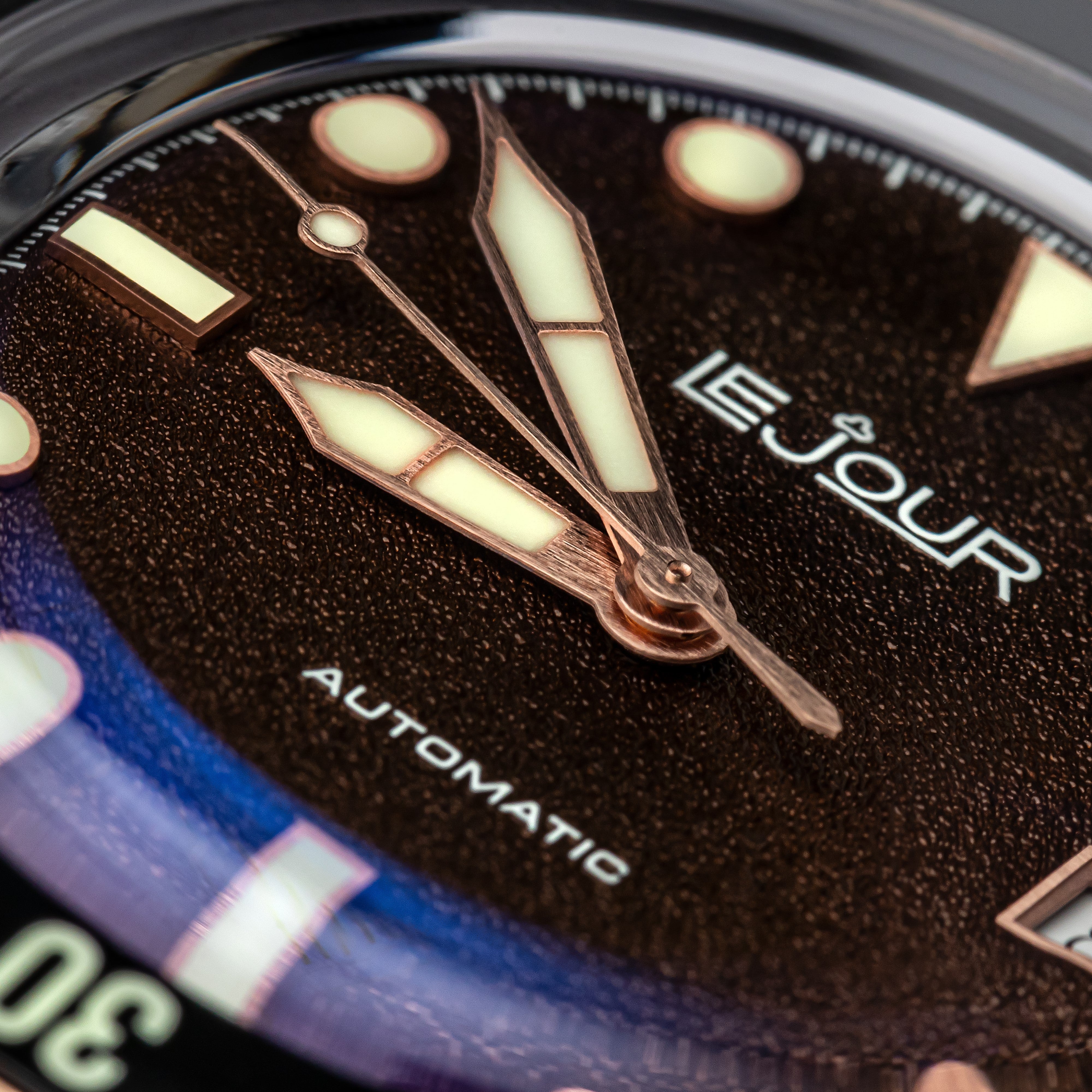 LeJour Seacolt Diver LJ-SCD-004 Automatico 42mm Marrone