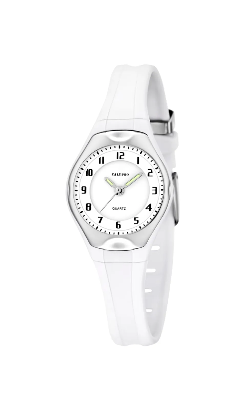 Calypso Basic K5163/H orologio donna caucciù bianco 34 mm