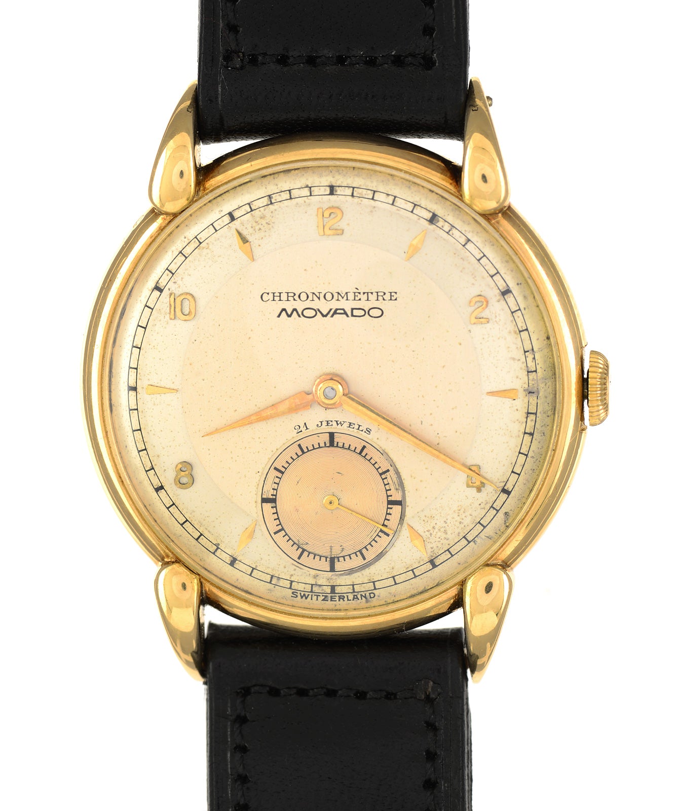 Movado anni 50 orologio cronometro calibro 126