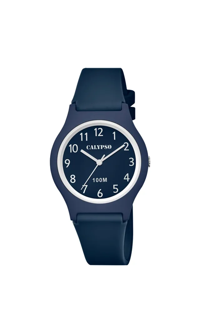 Calypso Junior orologio bambino gomma blu scuro 10 bar