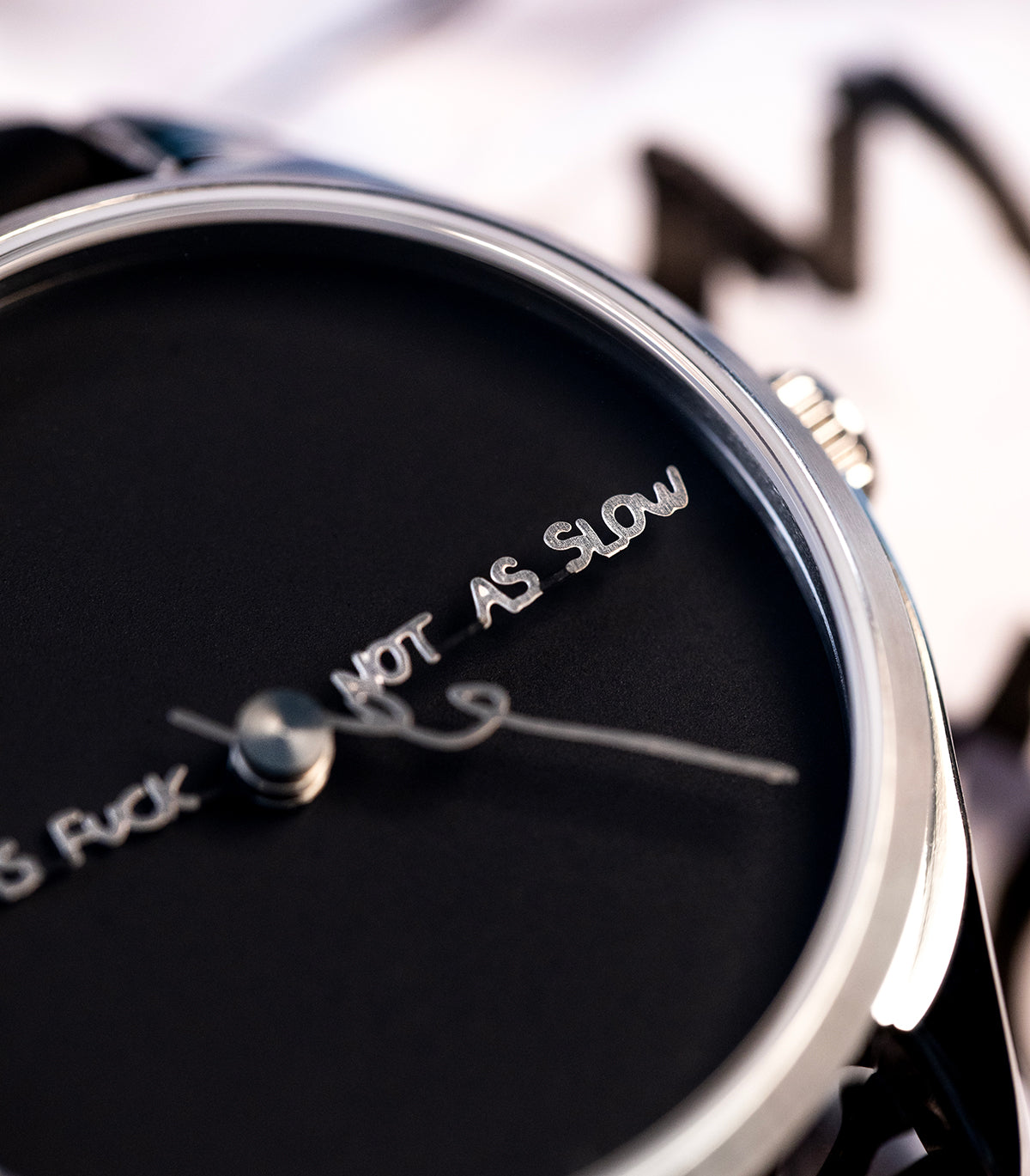 Mr Jones &#@%!? 37mm orologio quarzo nero edizione 300