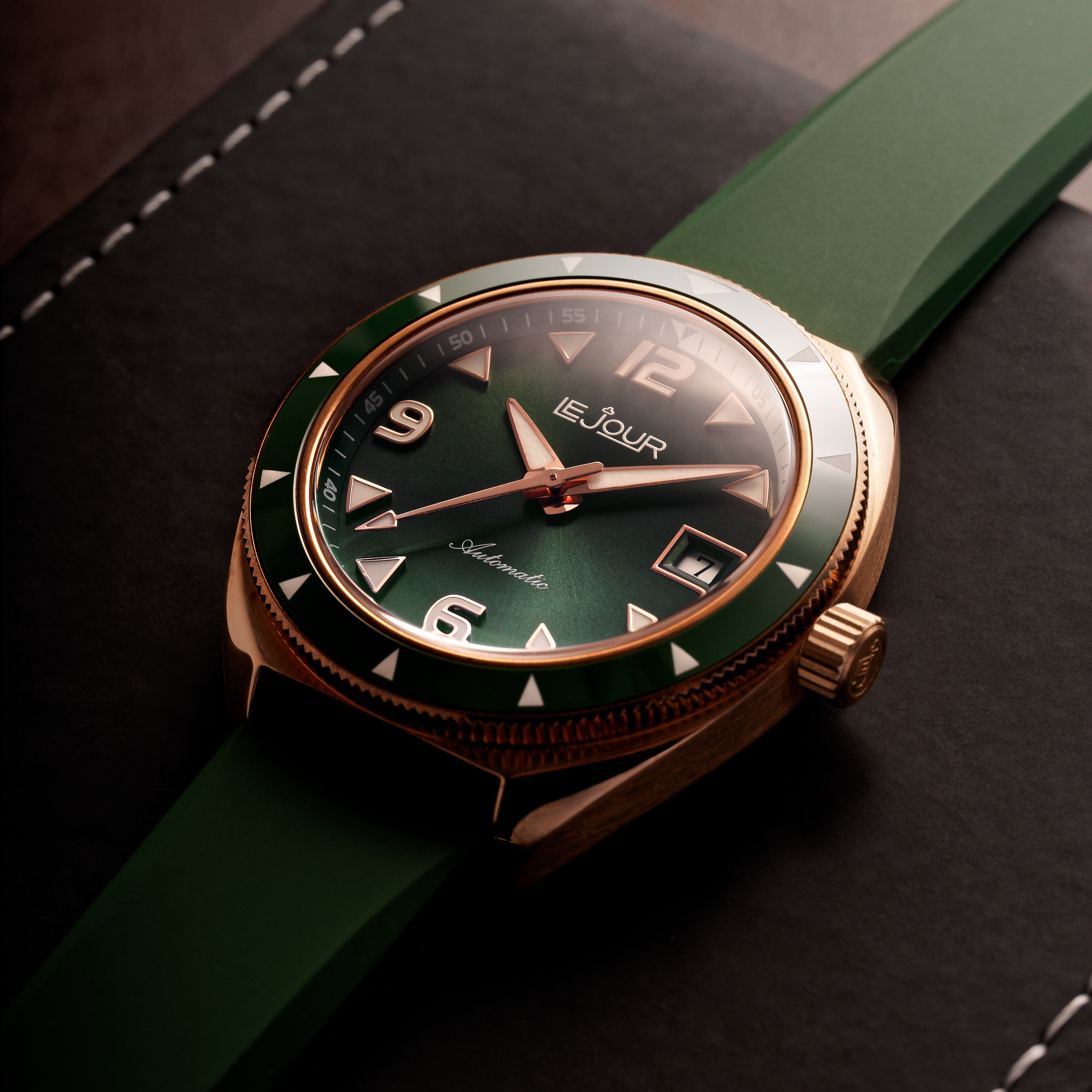 LeJour Hammerhead Bronze LJ-HB-002 orologio bronzo verde 39mm