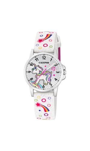 Calypso Junior Collection K5776/4 orologio bambina bianco gomma