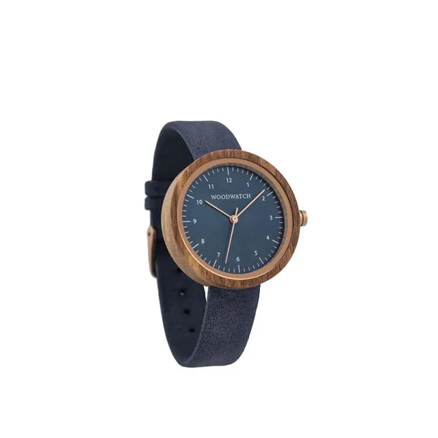 WoodWatch Nordic Malmo Navy orologio donna 36mm blu