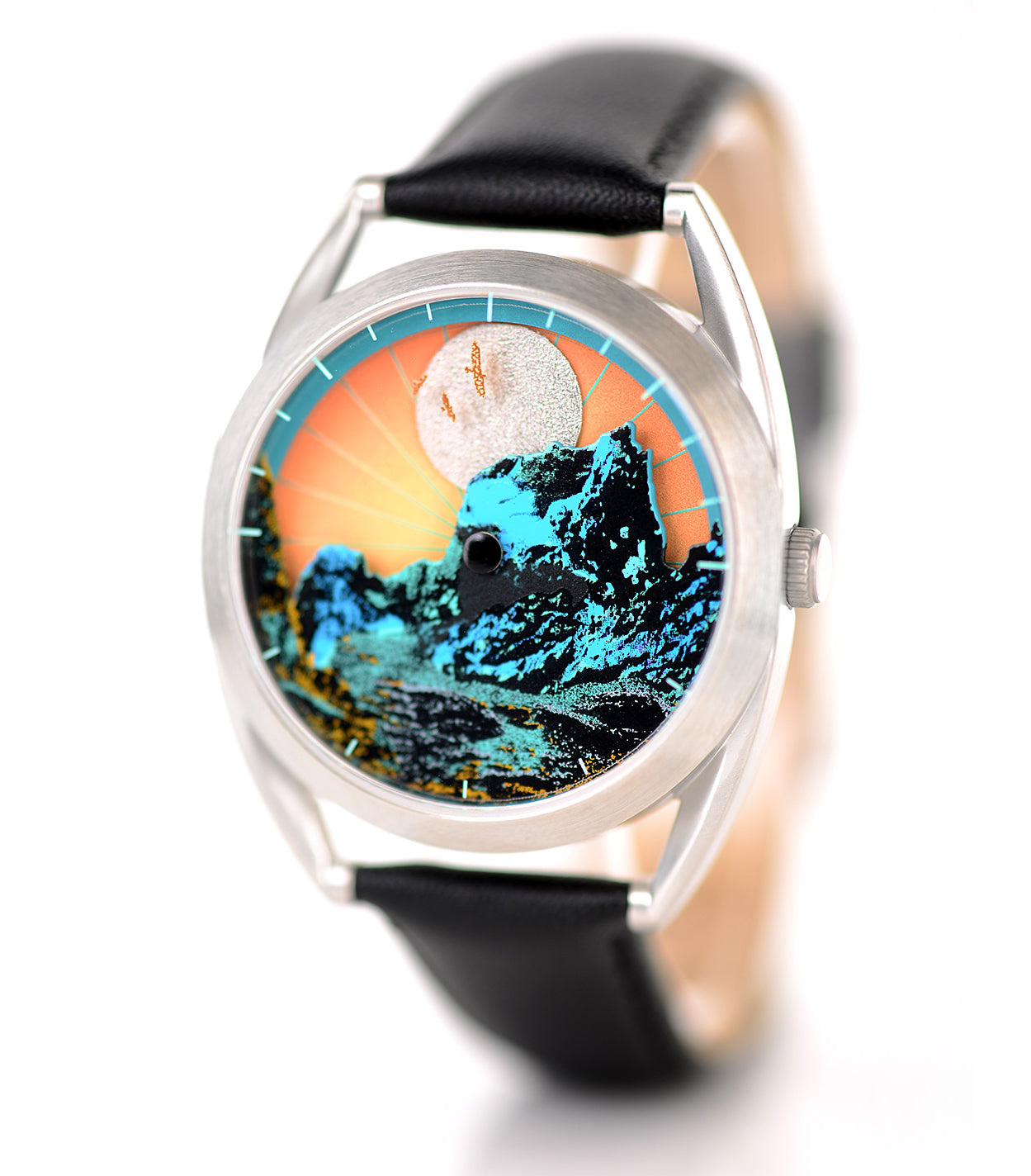 Mr Jones Silver Moon Cuillin Skye orologio edizione limitata oro luna