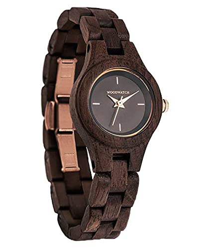 WoodWatch Flora Viola orologio donna legno ulivo e noce