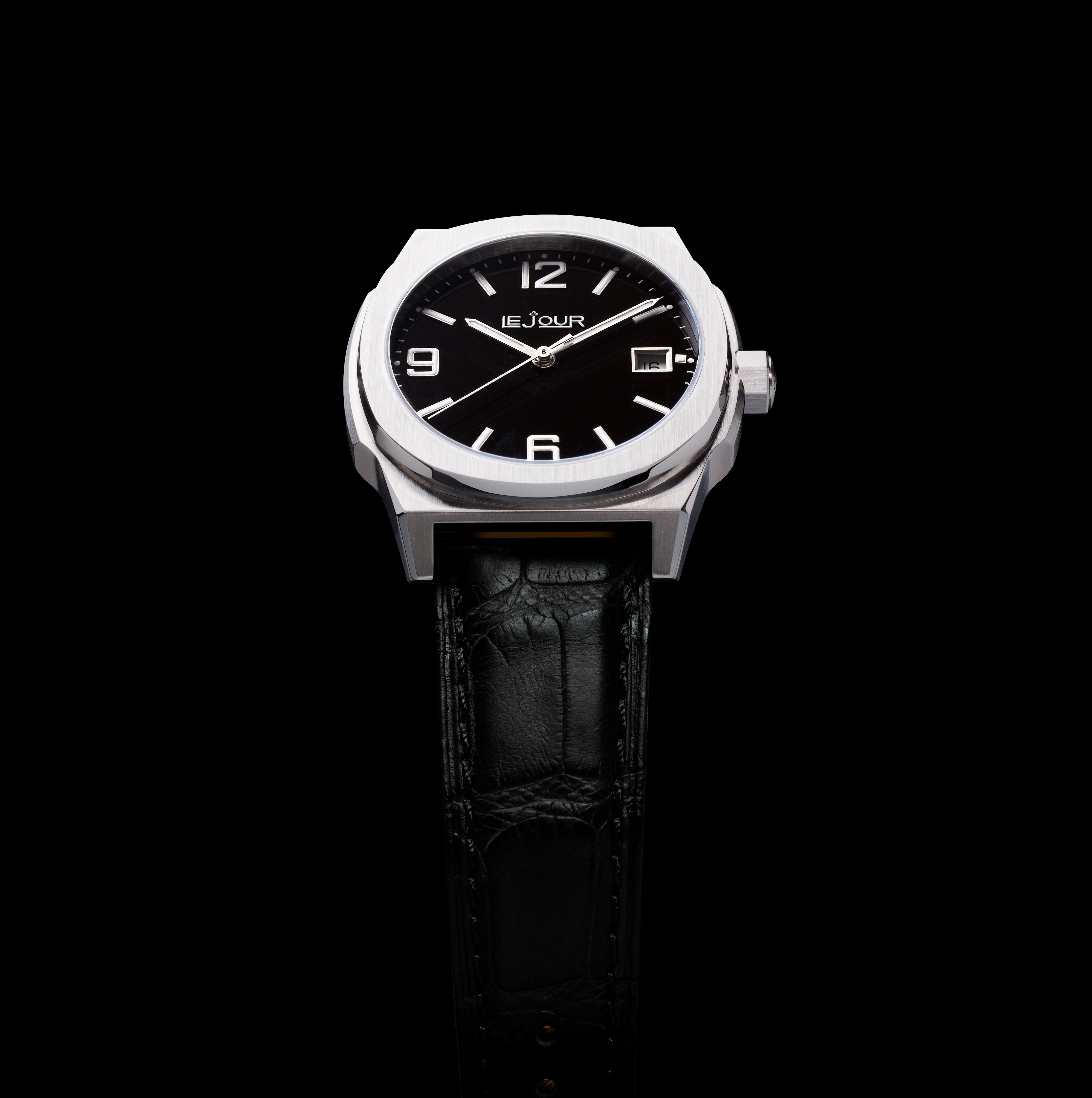 LeJour Fardón LJ-FD-001 orologio automatico 38mm nero