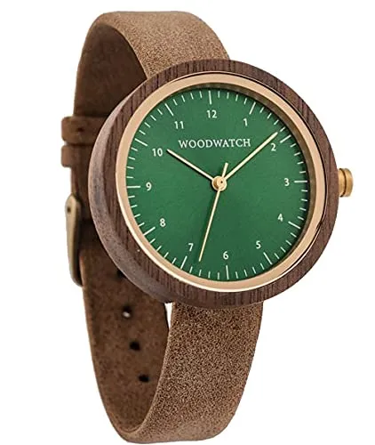 Woodwatch Nordic Bergen Beige orologio legno donna 36 mm