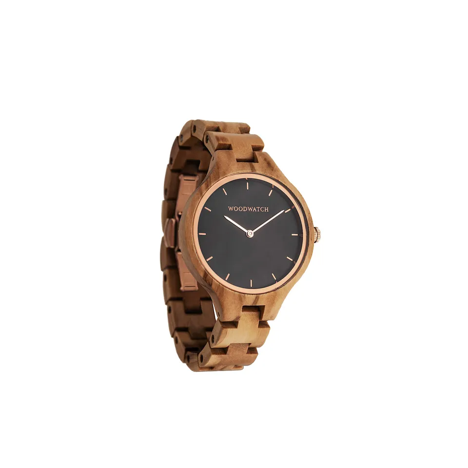 WoodWatch Classic Northern Sky orologio legno uomo ulivo 40mm