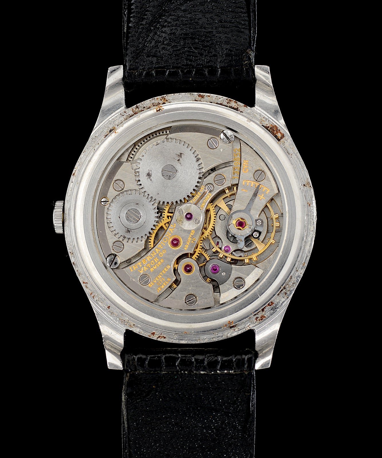 IWC Cal 89 orologio vintage acciaio 35mm manuale