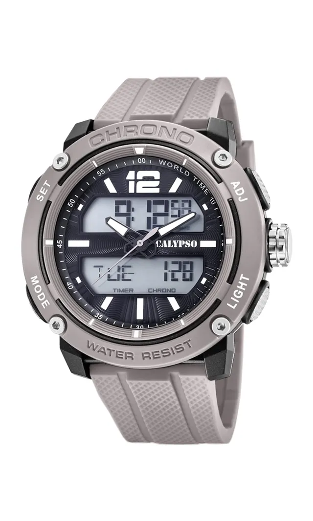 Calypso Urban Digital K5796/1 orologio digitale nero 10 ATM