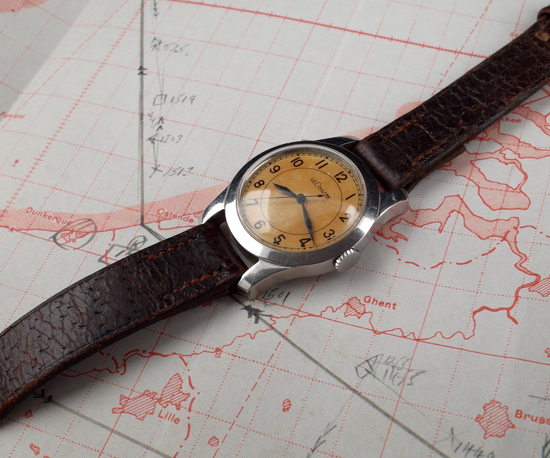 Jaeger LeCoultre 6B/159 orologio militare acciaio 1942 RAF
