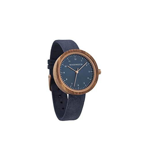 WoodWatch Nordic Malmo Navy orologio donna 36mm blu