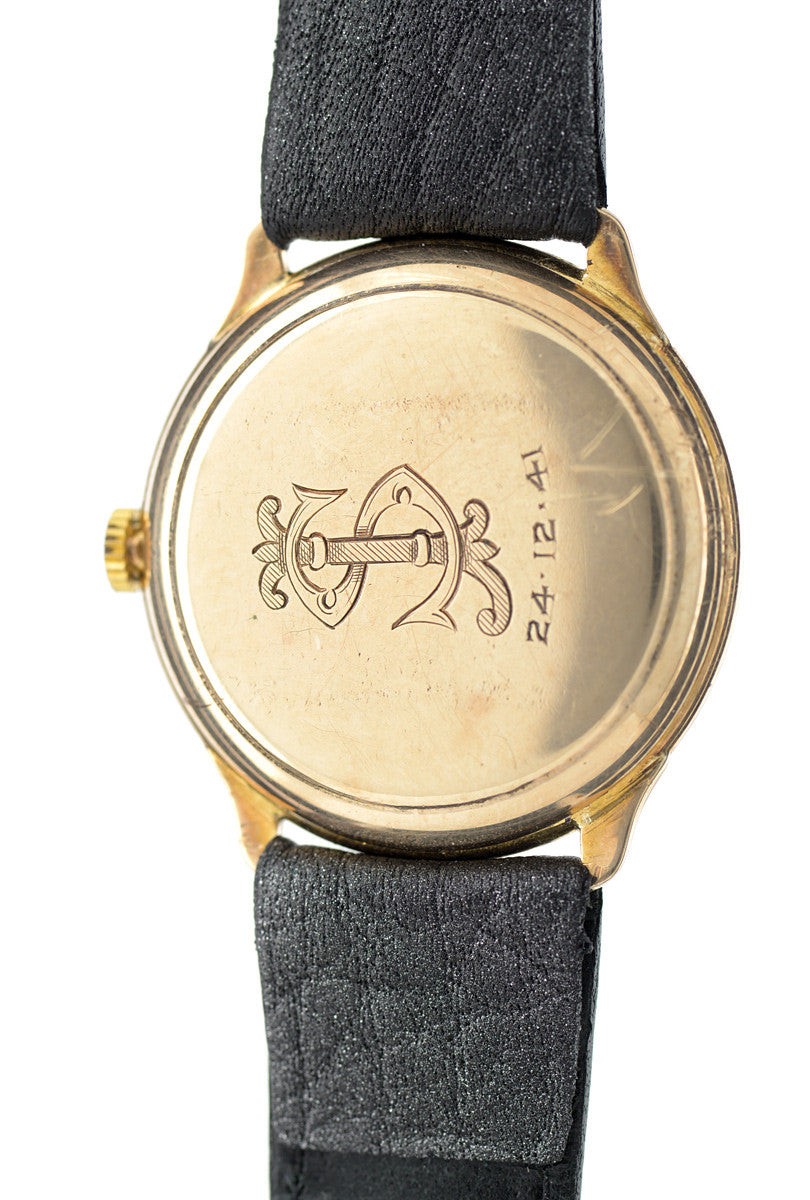 Mr Jones IWC orologio oro vintage anni 30 carica manuale
