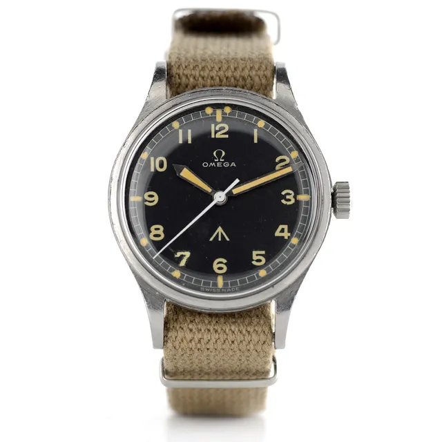 Omega 6B/542 orologio militare acciaio RAF 1956