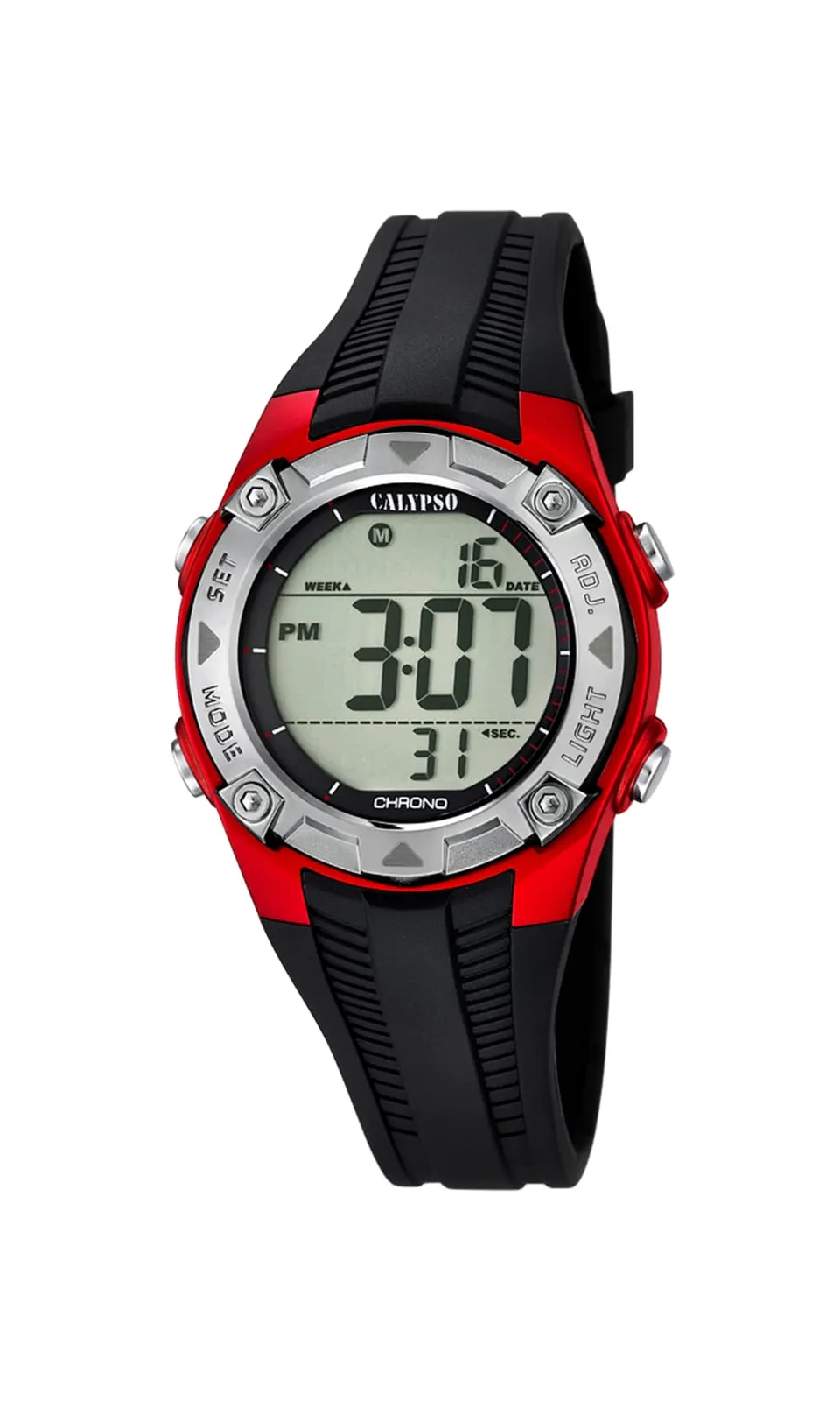 Calypso Digital Crush K5685/6 orologio bambino nero caucciù