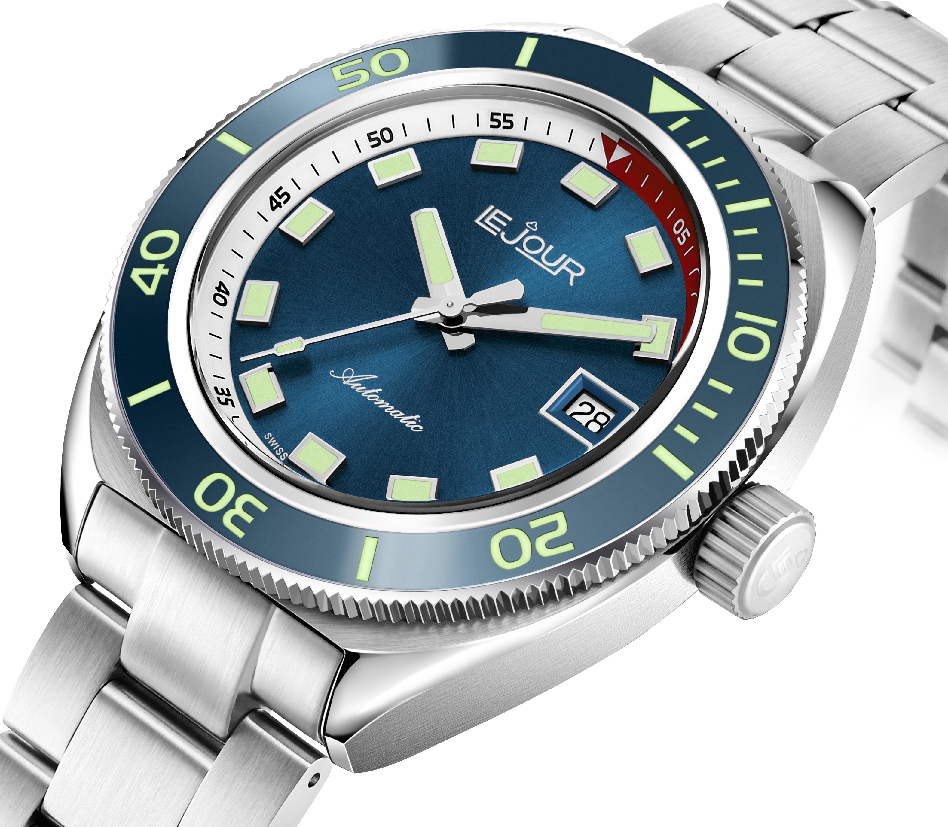 LeJour Hammerhead LJ-HH-002 orologio diver 42mm blu