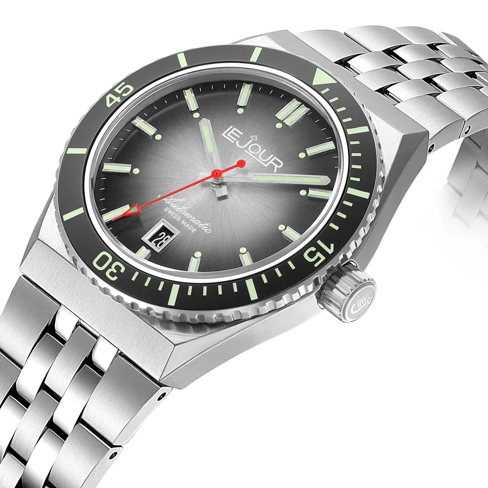 LeJour Delmare LJ-DM-004 orologio automatico grigio