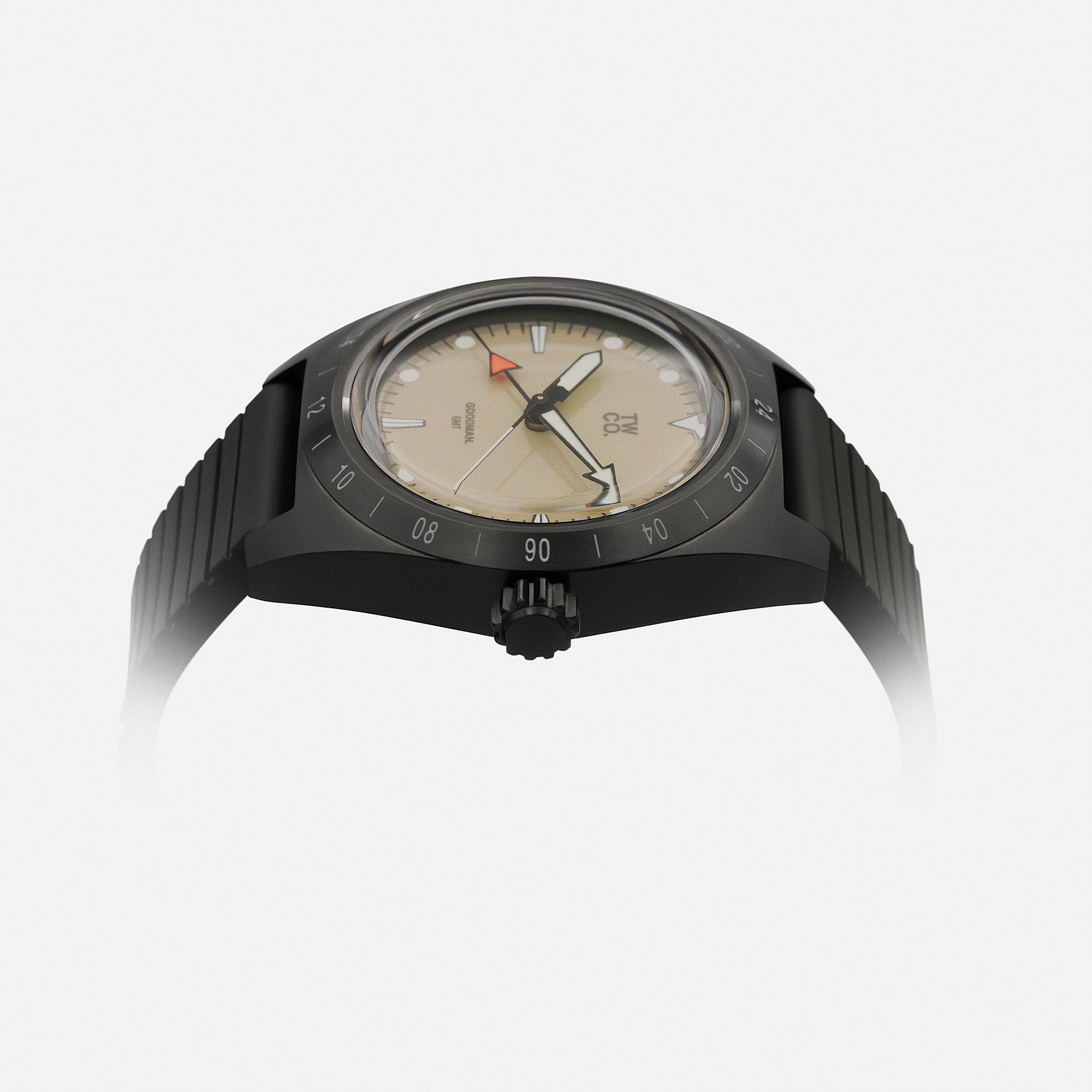 Tool Watch Co. TWCO. Goodman GMT orologio GMT Tactical PVD