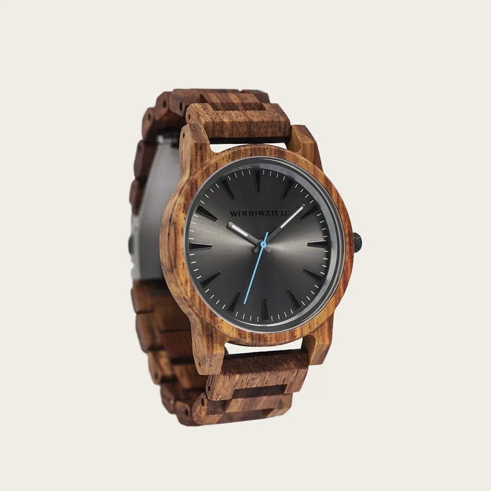 WoodWatch Classic Reveler Kosso orologio uomo legno 45mm