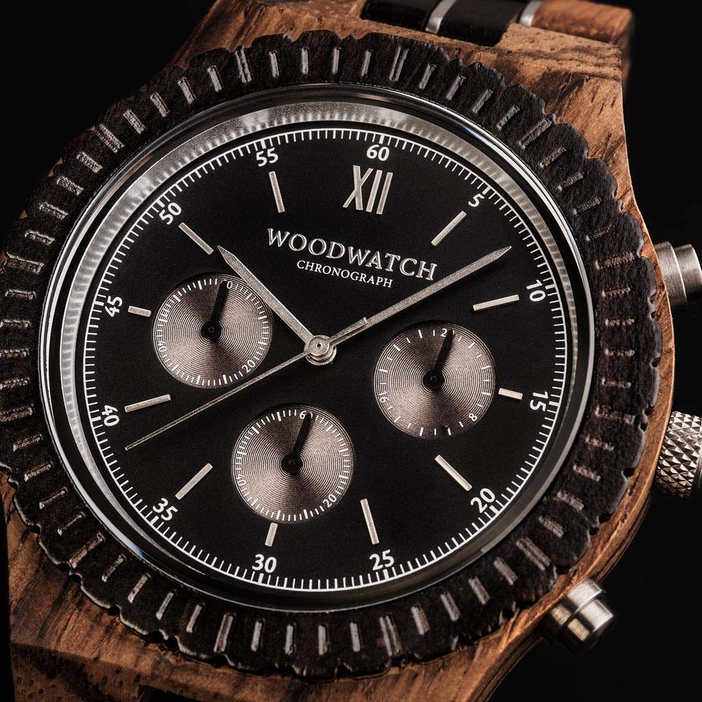 WoodWatch Classic Mojave orologio legno uomo 40mm antispruzzo
