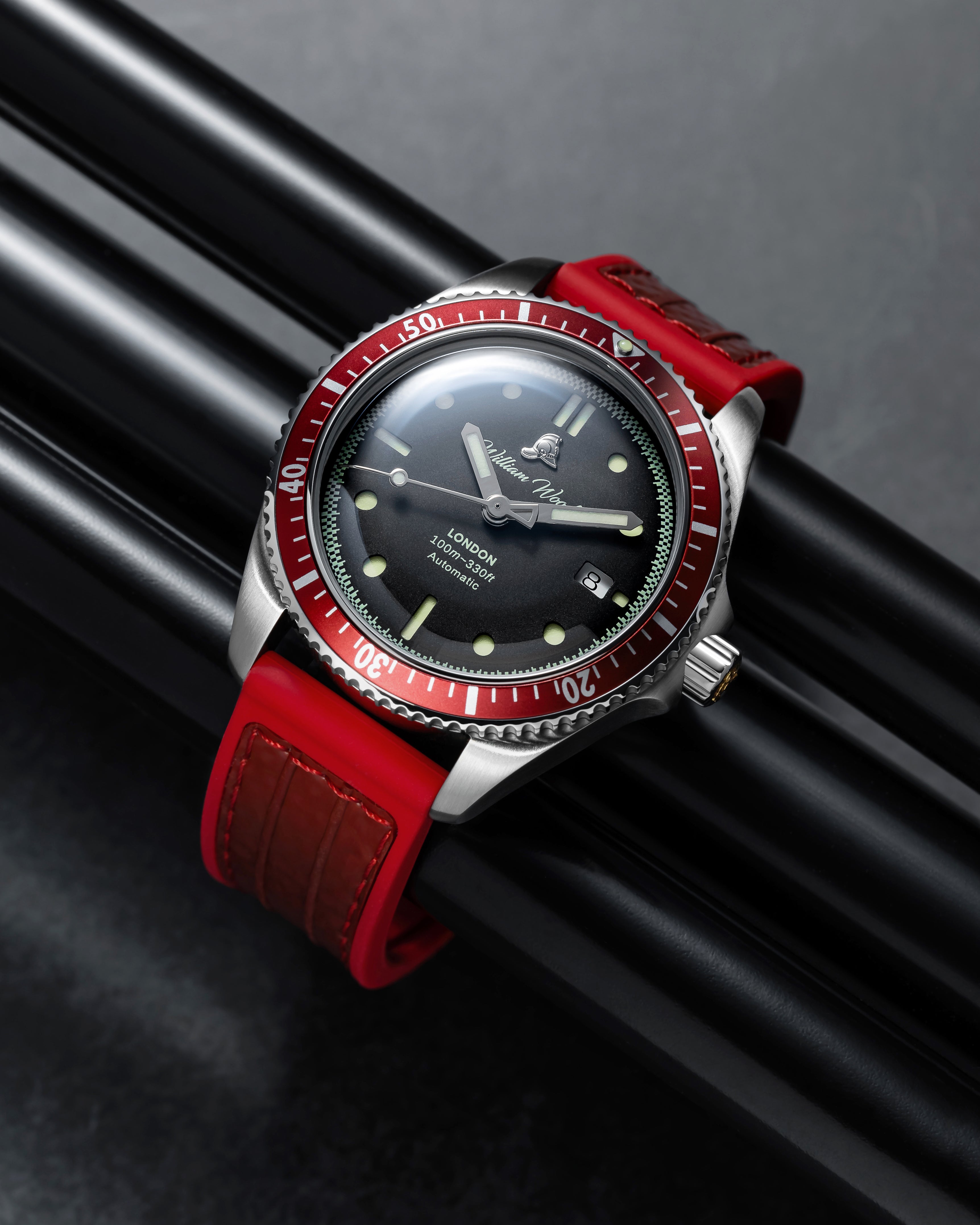 William Wood Fire Department orologio Canadian Fire Chiefs 41mm