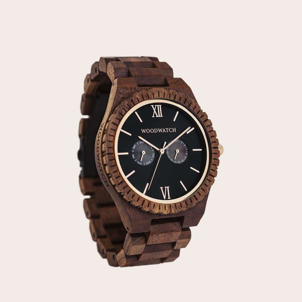 WoodWatch Classic Dark Orion orologio acacia nero