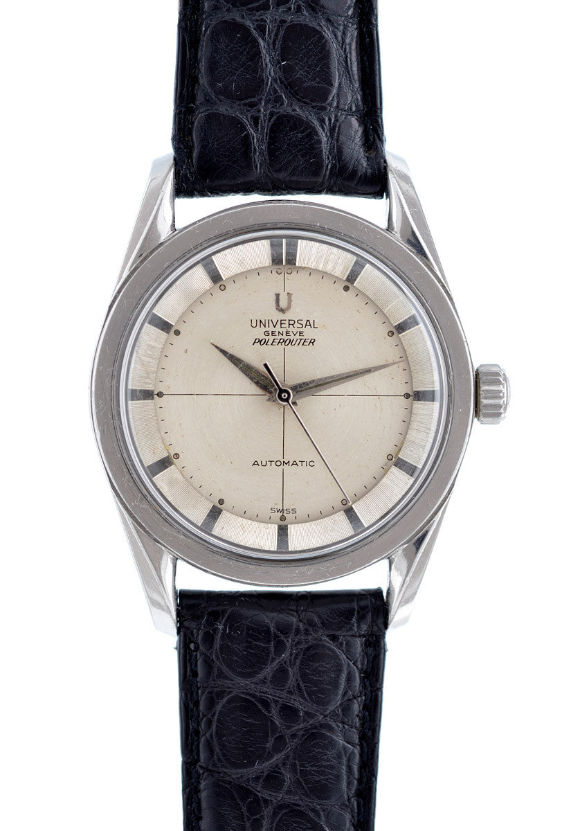 Universal Geneve Polerouter 1964 orologio automatico acciaio