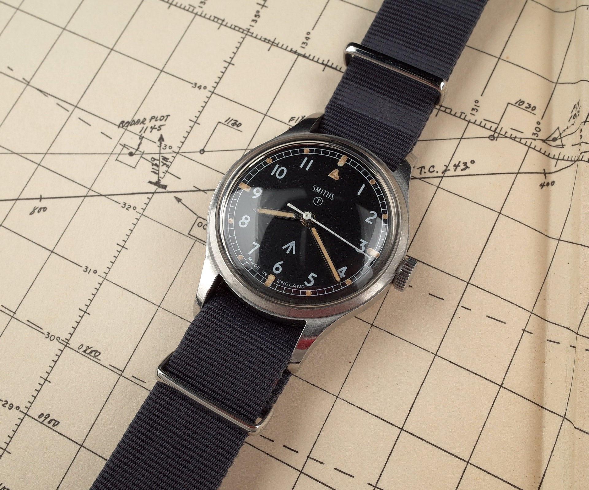 Smiths W10 RAF 1967 orologio militare acciaio