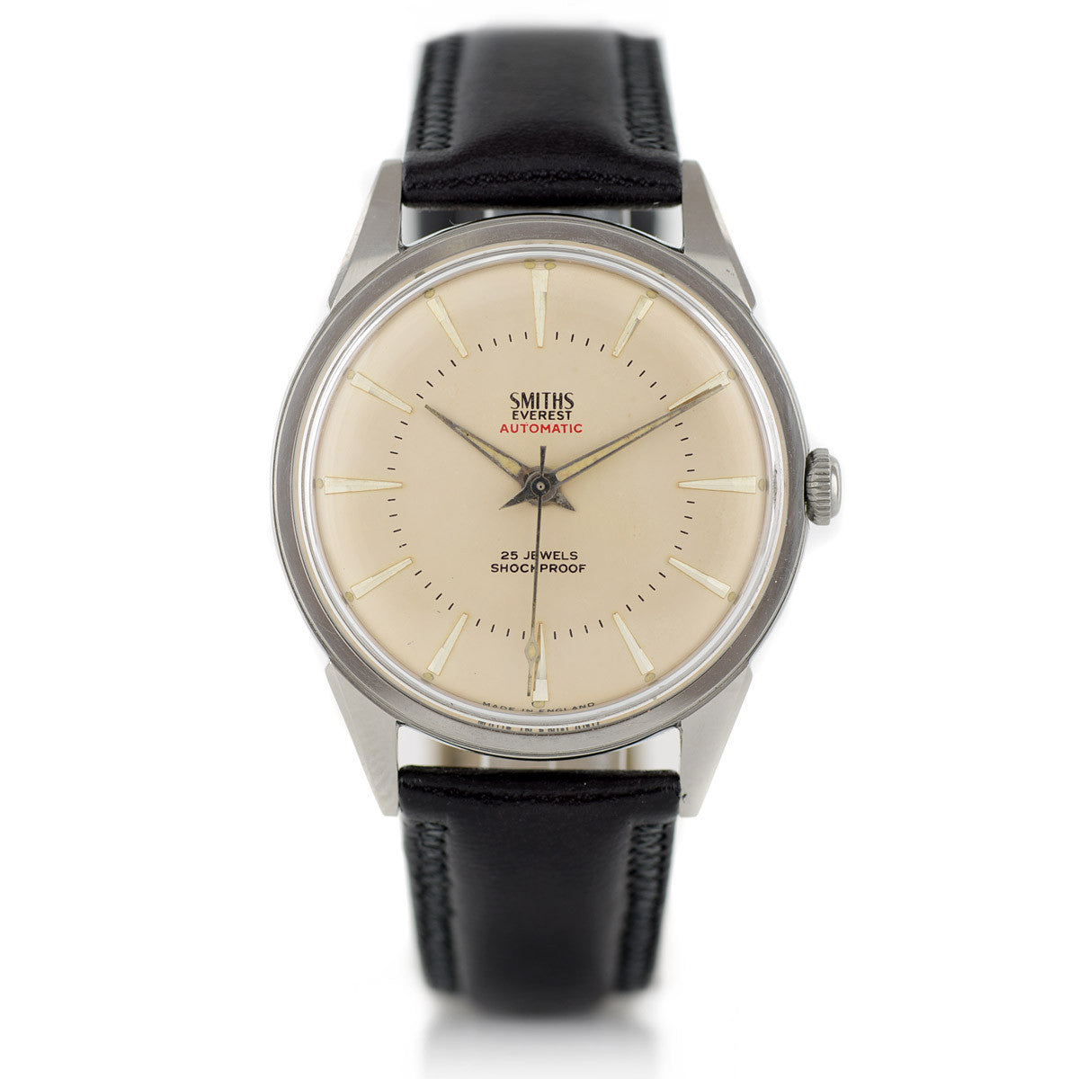Smiths Everest orologio automatico acciaio anni 60