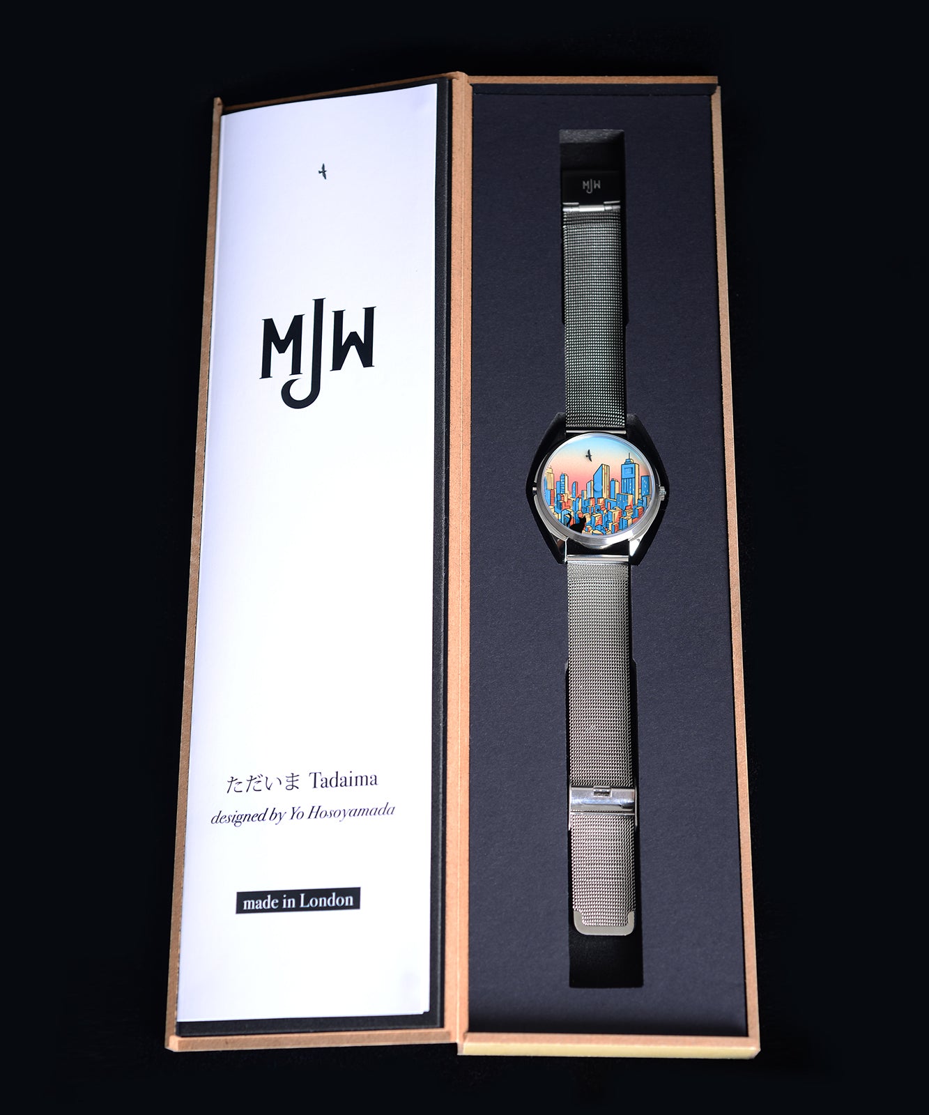 Mr Jones Tadaima orologio automatico argento 37mm