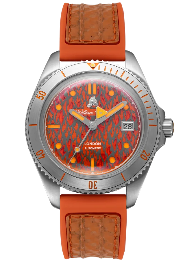 William Wood Fire Department orologio Kent Fire Rescue 41mm