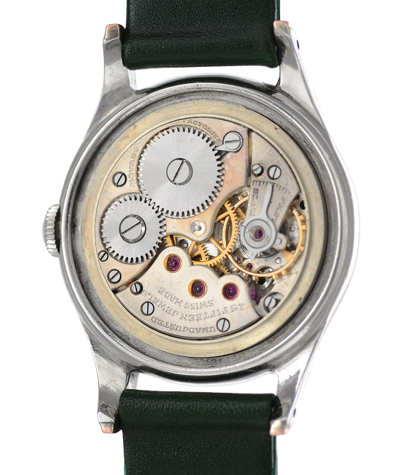 Movado FB Borgel anni 50 orologio vintage acciaio