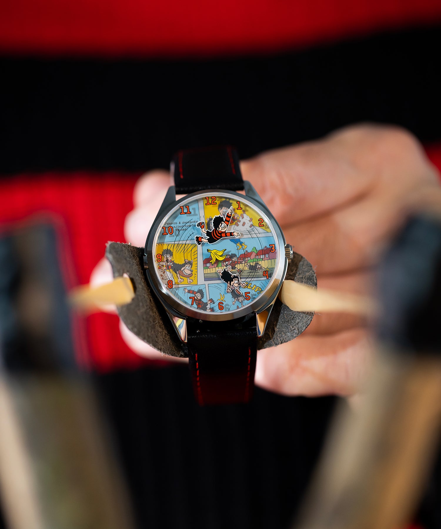 Mr Jones Beano x MJW orologio quarzo 37mm argento