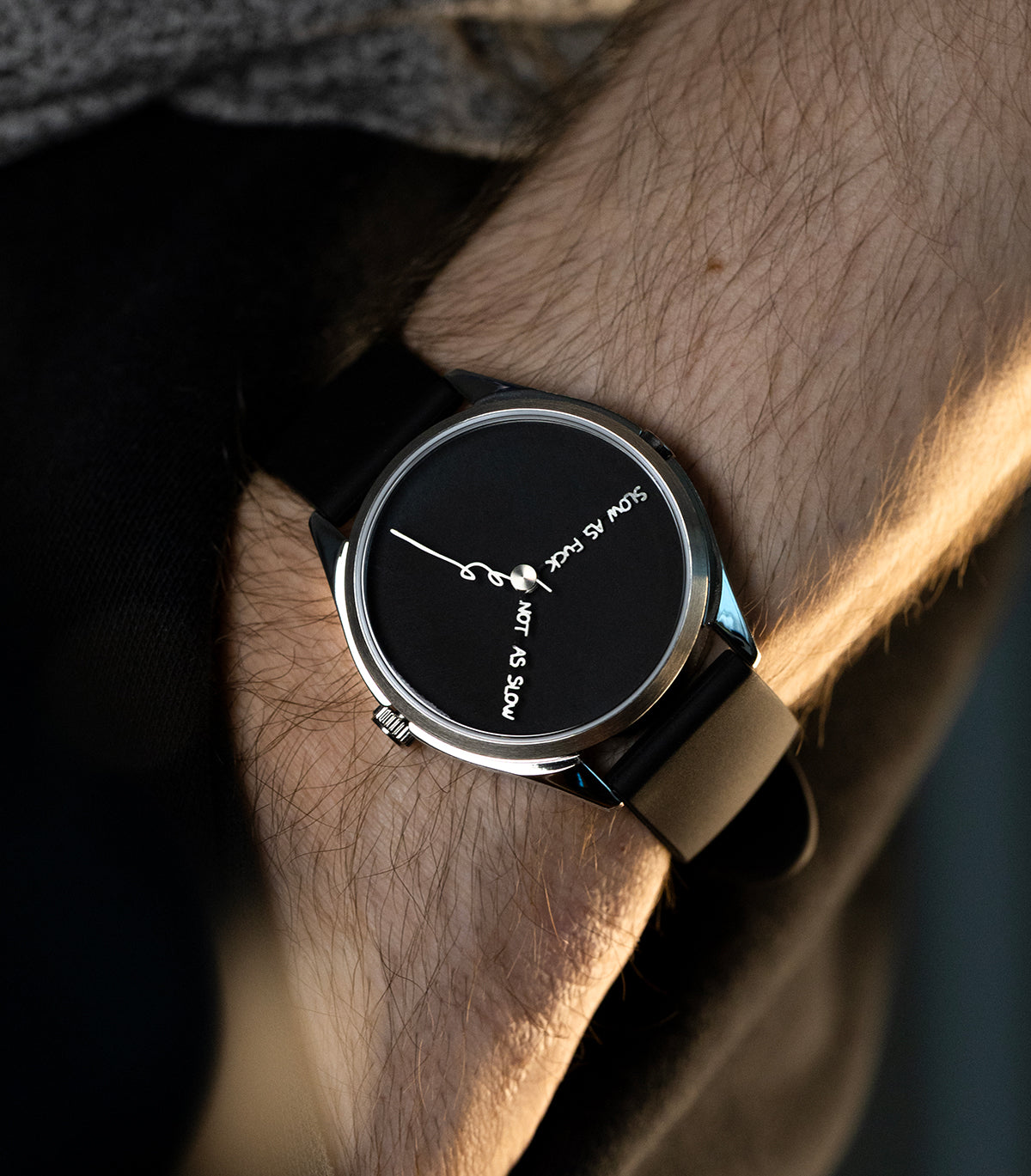 Mr Jones &#@%!? 37mm orologio quarzo nero edizione 300
