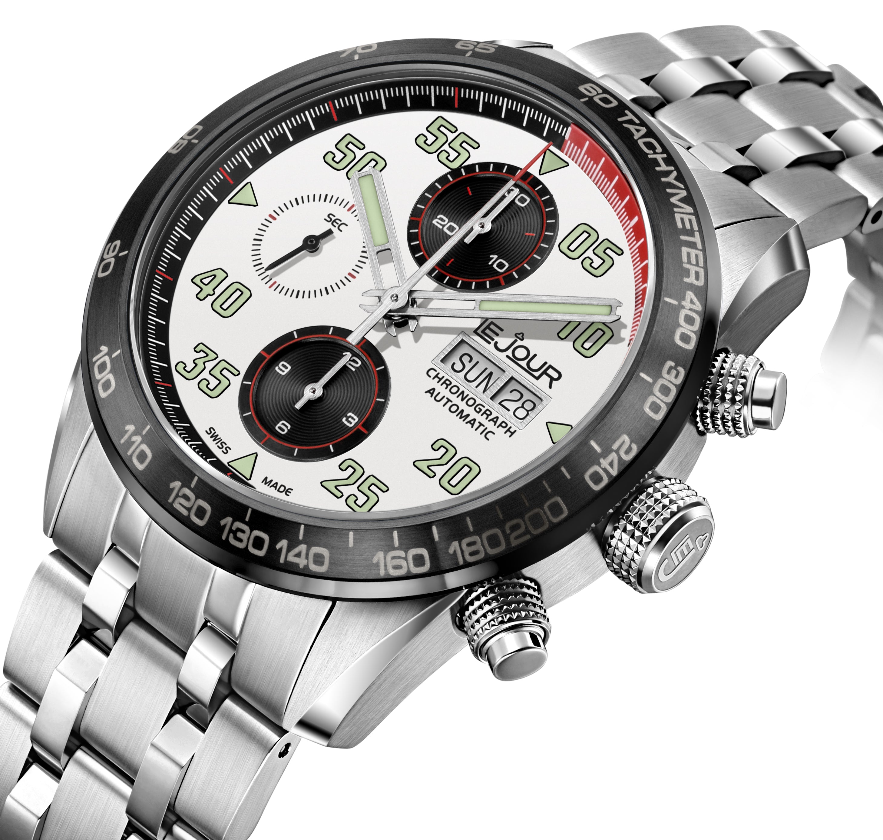 LeJour RD Chrono LJ-RD-006 orologio cronografo bianco 42 mm
