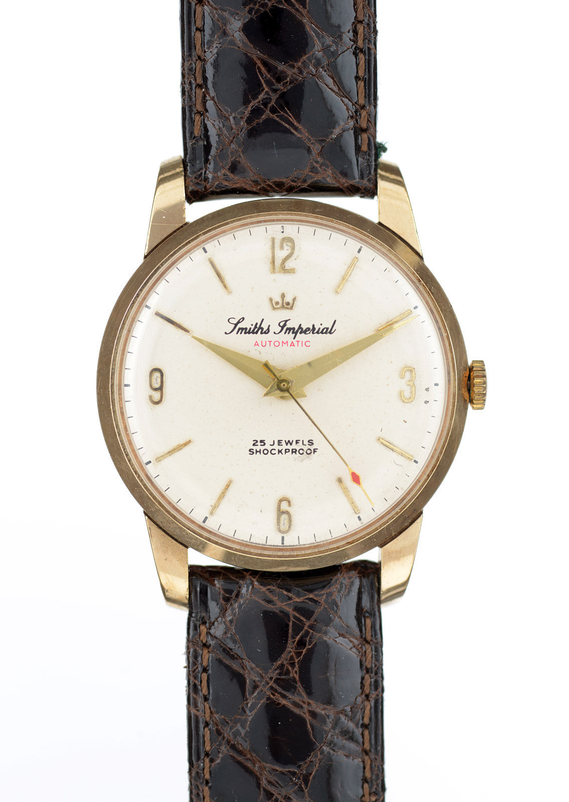 Smiths Imperial Automatic orologio vintage oro 9 carati 1961