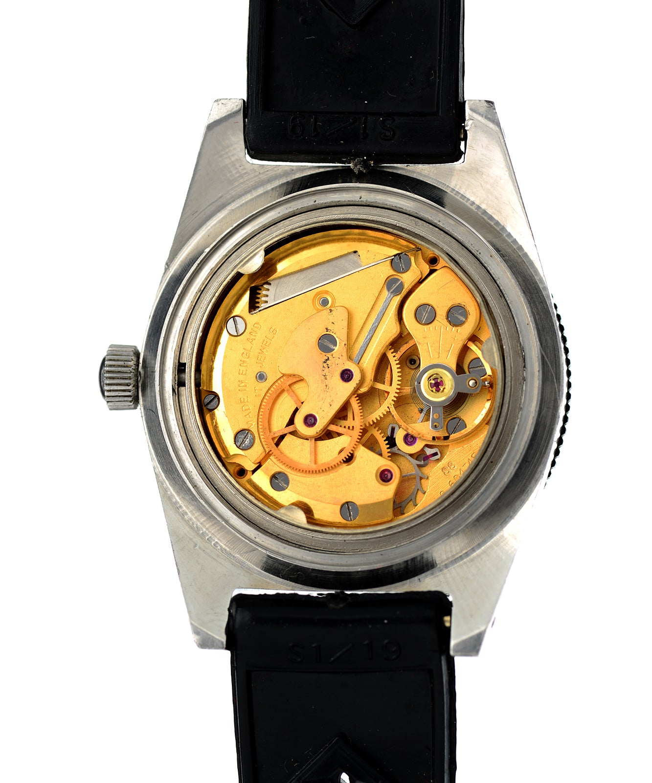 Smiths Astral orologio diver 38mm acciaio 1968