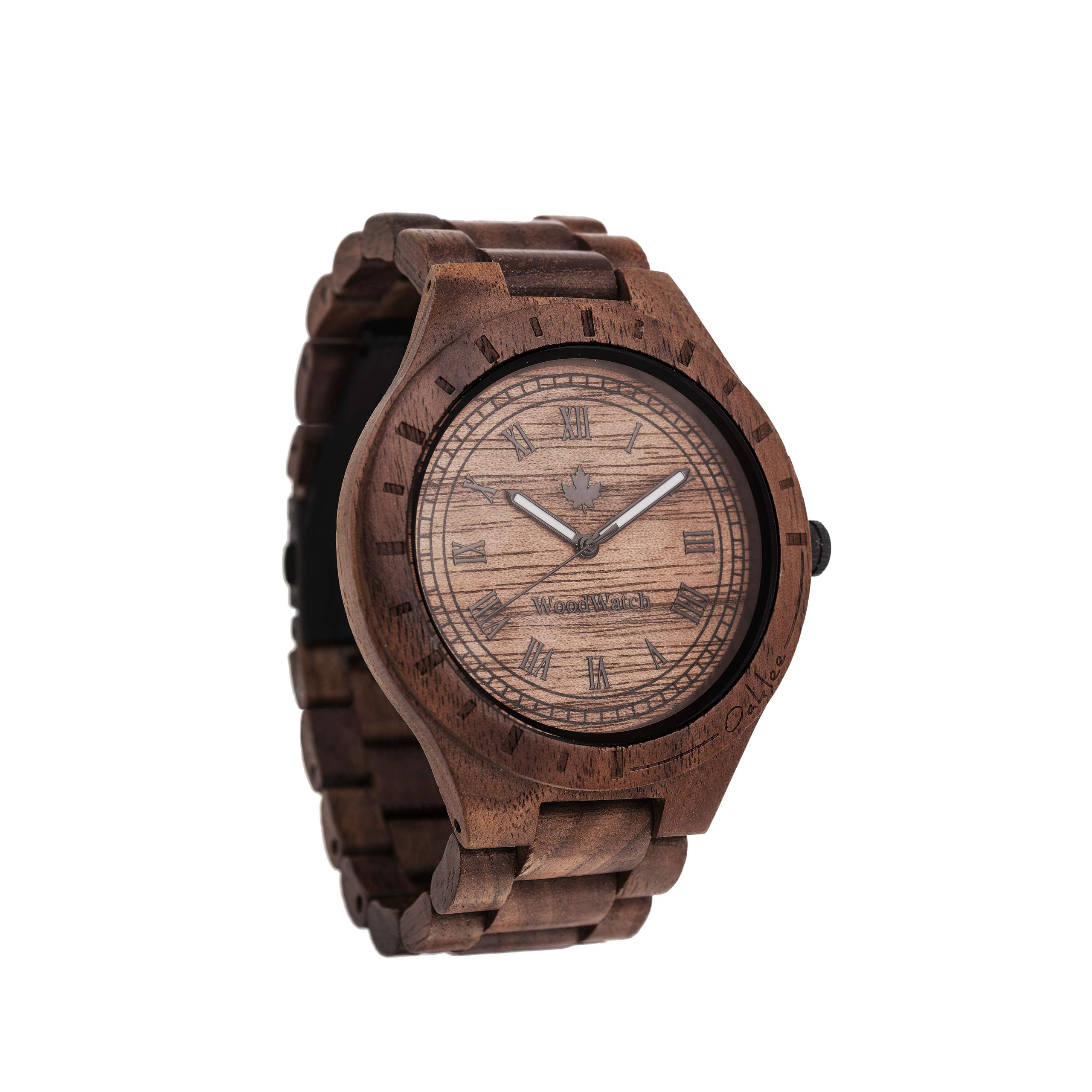 Woodwatch Classic Oaklee orologio legno noce uomo