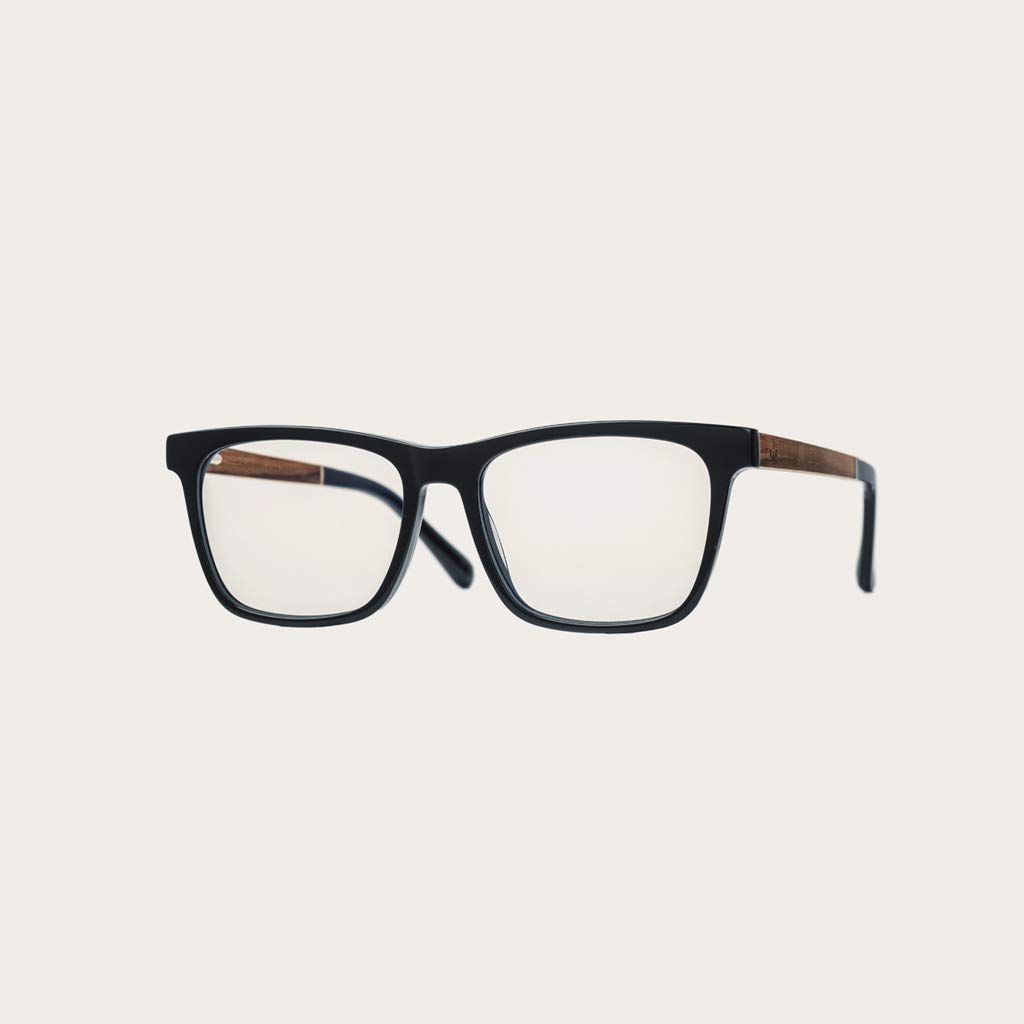 Woodwatch Broklyn Black occhiali luce blu unisex neri