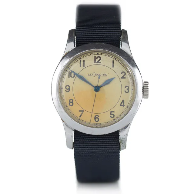 Mr Jones Watches Vintage JLC 6b/159 orologio pilota bianco